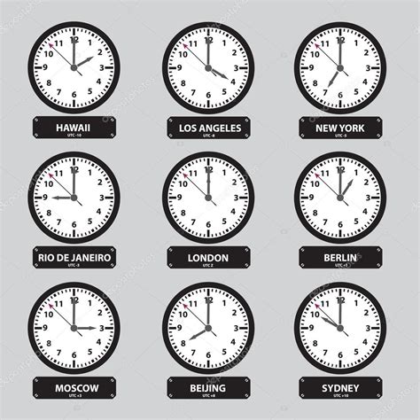 official time clock.